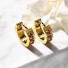 304 Stainless Steel Hoop Earrings for Women EJEW-M068-10G-2