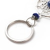 Natural Lapis Lazuli Keychain KEYC-JKC00346-05-4