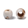 Two Tone Acrylic Beads OACR-S042-01D-2