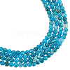  2 Strands Round Natural Apatite Beads Strands G-NB0004-51-1