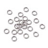 Non-Tarnish 304 Stainless Steel Open Jump Rings X-STAS-C040-01H-P-1