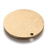 Ion Plating(IP) 304 Stainless Steel Pendants X-STAS-0133-06E-G-2
