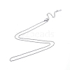 304 Stainless Steel Cable Chains Necklace for Men Women NJEW-N050-A04-S15-3