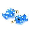 Handmade Lampwork Pendants LAMP-G168-04C-2