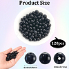 120Pcs Natural Black Onyx Beads G-PA0001-06A-2