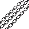 Ion Plating(IP) 304 Stainless Steel Twist Oval Link Chains CHS-E022-01B-1