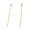 Brass Ball Head Pins KK-WH0058-02B-G01-1