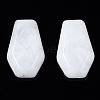 Natural White Jade Cabochons G-N336-001F-2