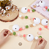 1Pc Felt Pompom Ball Hanging Streamer DIY-PH0036-23-3