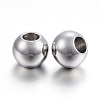 Tarnish Resistant 201 Stainless Steel Beads X-STAS-E113-20P-2