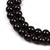 Mozambique Import Natural Grade AAAA Garnet Round Beads Strands G-E300-AAAA-8mm-4
