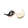 Halloween Theme Alloy Enamel Pendants PALLOY-N176-40B-RS-2