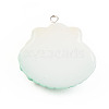 Opaque Resin Pendants X-RESI-S356-059B-04-2