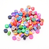 Handmade Polymer Clay Colours Beads CLAY-TAC0002-02A-2