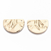 Eco-Friendly Iron Pendants IFIN-T015-038G-NR-2