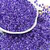 Transparent Inside Colours Glass Seed Beads SEED-A032-04A-1