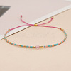 Bohemian Style Colorful Beaded Lucky Stone Couple Bracelet for Women TF2640-1-1