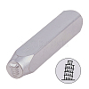 Iron Metal Stamps AJEW-BC0005-55B-1