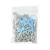 100Pcs Polyester Cord Mobile Straps MOBA-FS0001-02G-11