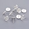 304 Stainless Steel Stud Earring Findings LS-X-STAS-F188-01P-C-2