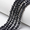 Opaque Solid Color Glass Beads Strands LS-EGLA-A034-P1mm-D18-1