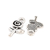 Great Valentines Day Gift Ideas Tibetan Style Alloy Charms LF10736Y-3