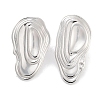 Non-Tarnish 304 Stainless Steel Stud Earrings for Women EJEW-K283-07P-2