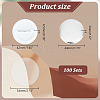 Flat Round Blank Badge Button Parts DIY-WH0430-387A-3