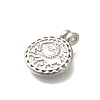 Anti-Tarnish 304 Stainless Steel Pendants STAS-I321-74P-2