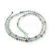 Natural Fluorite Beads Strands X-G-E112-4mm-19-2