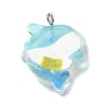 Ocean Theme Transparent Resin Cartoon Pendants CRES-F024-01E-2