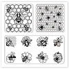 Silicone Clay Texture Mat AJEW-WH0447-042-8