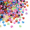 Sparkeads 900pcs 9 Colors Transparent Acrylic Beads TACR-SK0001-01-9