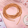 5M Round Braided Cowhide Letter Cord WL-GF0001-34A-01-7