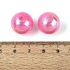 UV Plating Opaque Acrylic Beads SACR-Q005-01G-3