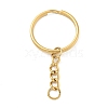 Ion Plating(IP) 304 Stainless Steel Split Key Rings KEYC-M035-02G-1