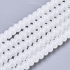 Imitation Jade Glass Beads Strands X-GLAA-R217-03-B04-1