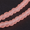 Transparent Glass Bead Strands GLAA-S031-4mm-28-3