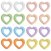 32Pcs 8 Colors Baking Paint Alloy Bead Frame FIND-SP0004-50A-1