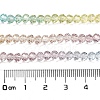 Transparent Painted Glass Beads Strands DGLA-A034-T1mm-A15-3