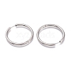 Tarnish Resistant 201 Stainless Steel Huggie Hoop Earrings EJEW-L256-05DT-P-2