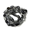Natural Eagle Eye Stone Beads Strands G-Q060-D06-3