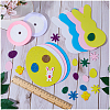 Easter Theme Foam Pendant Decorations HJEW-WH0043-60-3