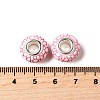 Opaque Resin European Beads RESI-C055-01I-3