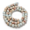 Synthetic Shoushan Stone Beads Strands G-H078-C13-01-3