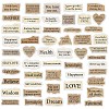 50Pcs PVC Self-Adhesive Inspirational Quote Stickers AJEW-R002-05A-2