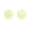 Opaque Luminous Acrylic Beads OACR-G038-06F-4