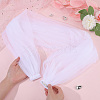 Detachable Polyester Bridal Lace Shawls AJEW-WH0348-22A-3