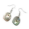 304 Stainless Steel Dangle Earrings EJEW-JE07164-4