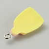 Opaque Resin Pendants FIND-CJC0015-30A-2